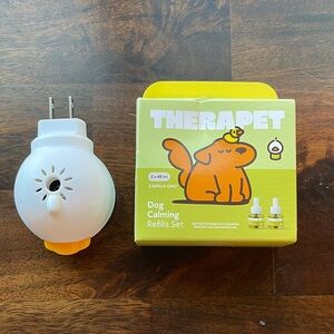 THERAPET Dog Calming Diffuser & Refills - NWOT